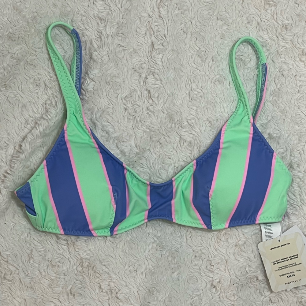 Low Scoop Swim Top